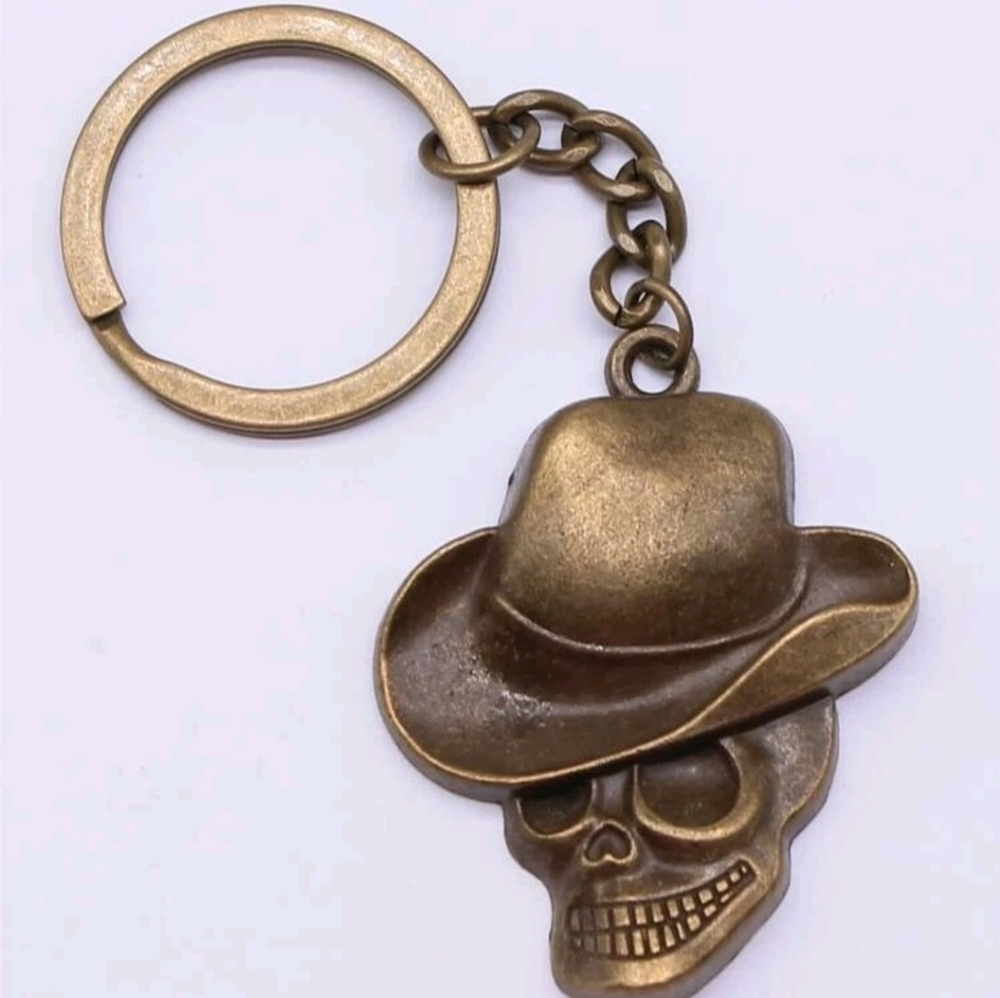 SKULL Keychain Key & Card Holders/Accessories for Women